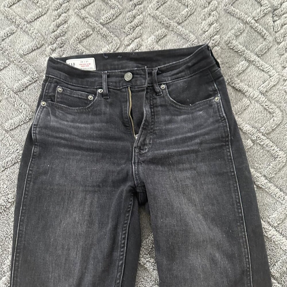 GAP High Rise Vintage Slim Jeans